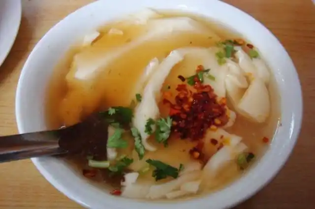 沧州老豆腐,冬天热乎乎来一碗,香气四溢