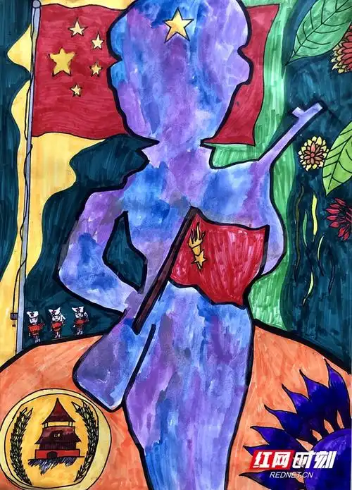 组图| 童心手绘中国梦