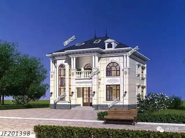 四川小伙盖村里最美巴洛克别墅,四方八邻都绕路来看,人人夸赞