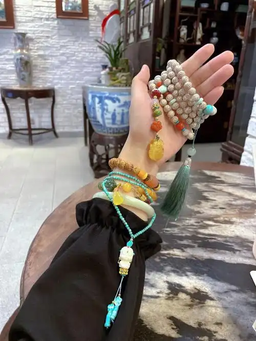 文玩手串佛珠星月