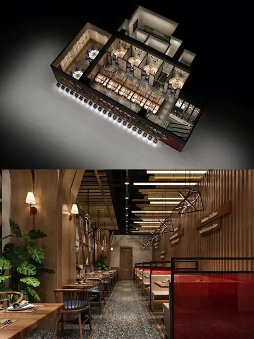 餐厅装修设计小餐馆装修风格