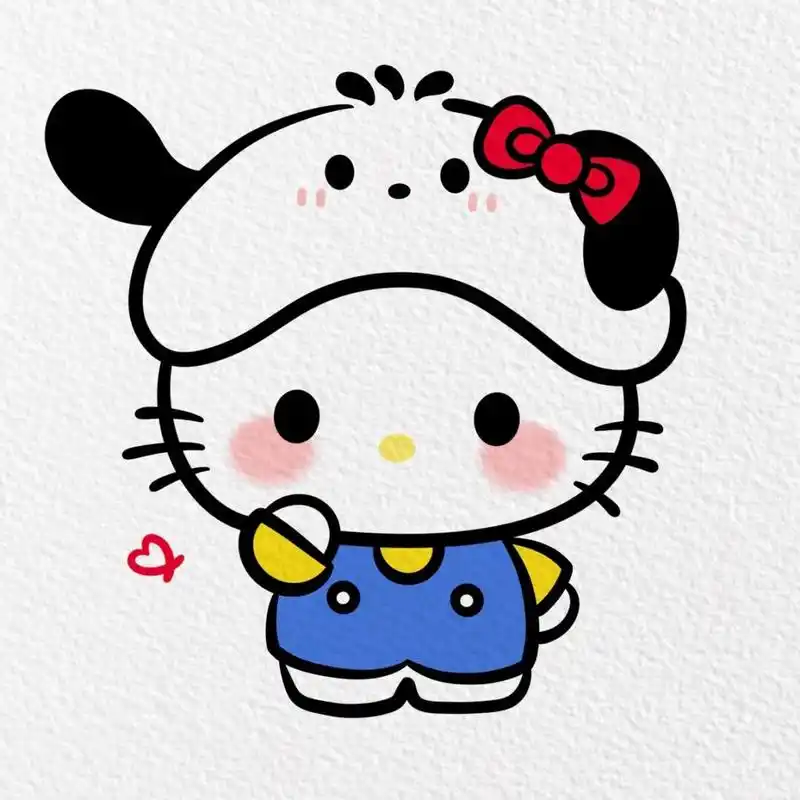 简笔画|【kitty猫】(附过程) 15 7815 7815 【用具】 44