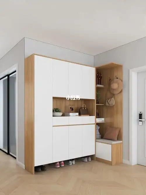 转角鞋柜这样子设计好看又实用