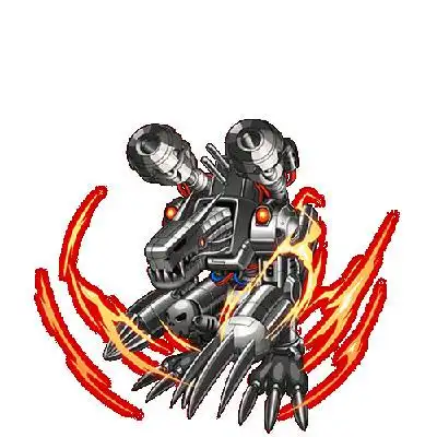 《进化吧数码兽》金属巨龙兽