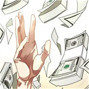 个性霸气钱头像图片有了钱一切都好说了