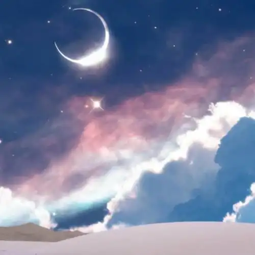 治愈系星空头像图片