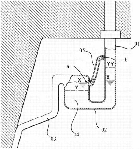 一种冷冻冷藏装置用排水管及冰箱的制造方法