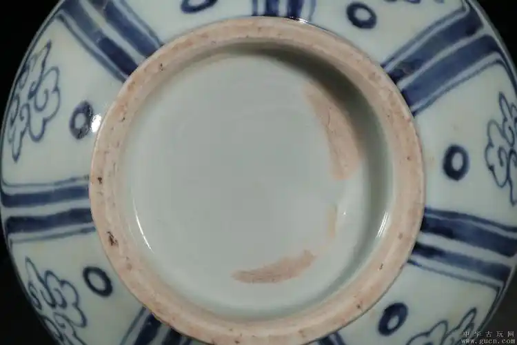 明代,青花荷塘鸳鸯纹玉壶春