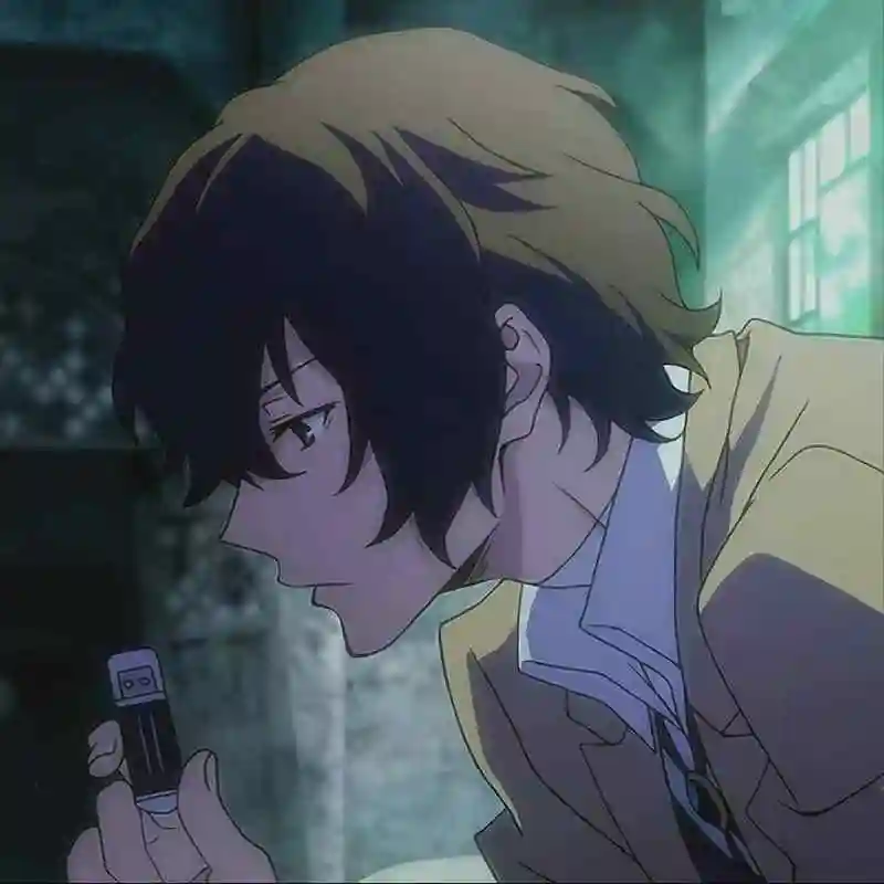 文豪野犬,太宰治自截动漫头像分享,人间失智风范十足