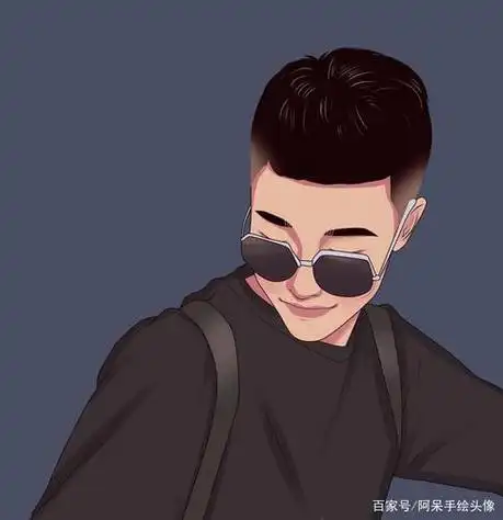 微信手绘头像男 成熟 手绘头像图片大全 -【爱个性】