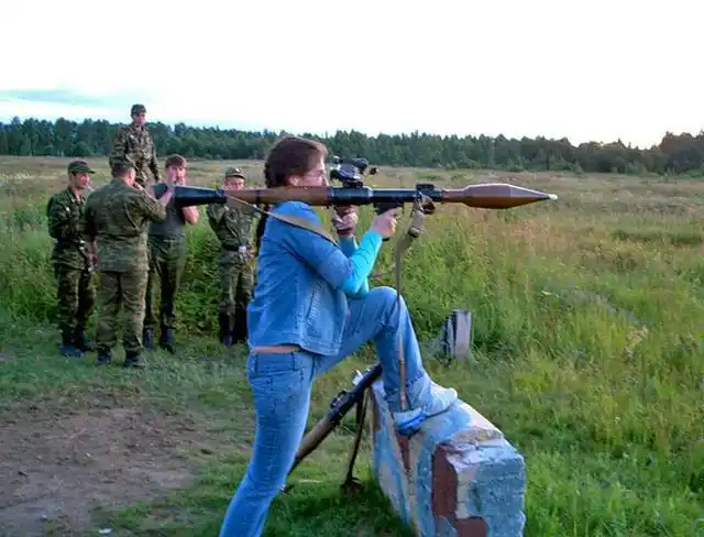 战斗民族军队大兵的心境得有多强大啊