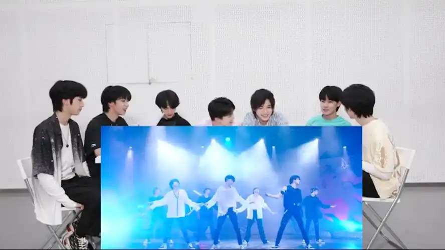 时代少年团破风当时代少年团观看自己的cover时