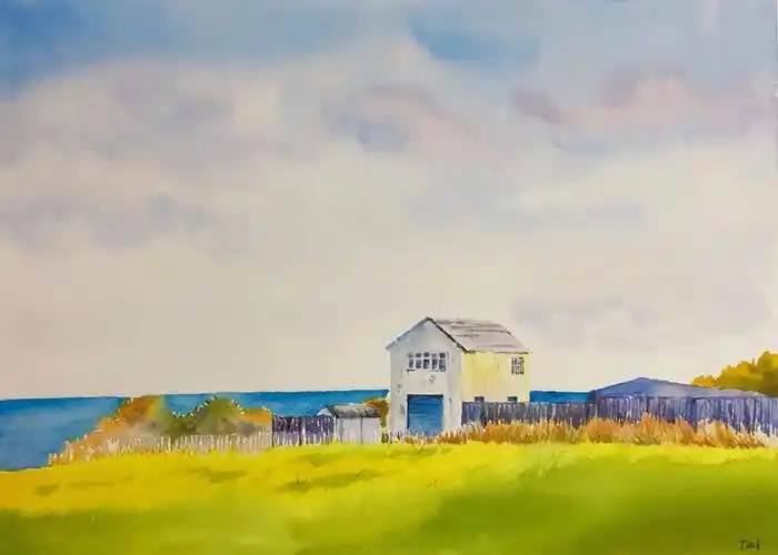 治愈系风景  #寻找小红书绘画大神  #水彩画  #我的绘画成长史