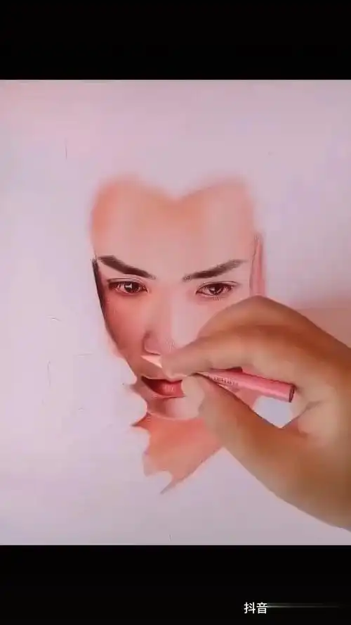 画画 这音乐挺应景!朱一龙傅红雪 手绘过程朱一龙