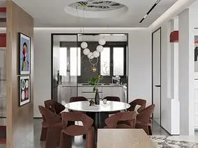 福地华园1960平米别墅新中式风装修效果图