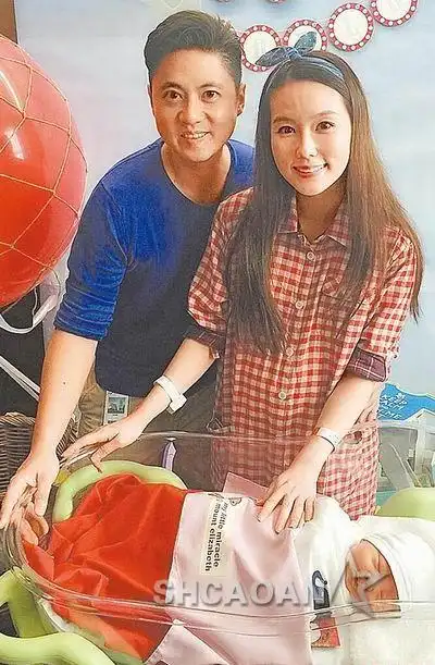 田恩沛老婆林湘萍剖腹产子alex进产房紧张到差点晕倒图