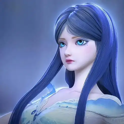 冰公主高清图片冰莲花