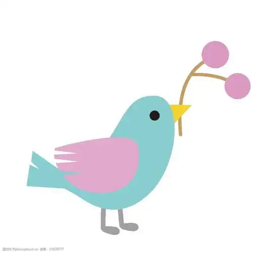 矢量卡通小鸟动物ai文件