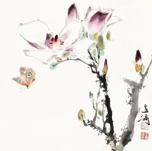 玉兰迎春,历代名家画玉兰,美不胜收