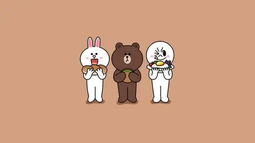 布朗熊和可妮兔