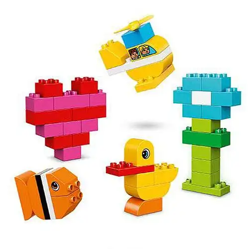 乐高得宝系列10848基础积木套装legoduplo积木玩具80粒c14