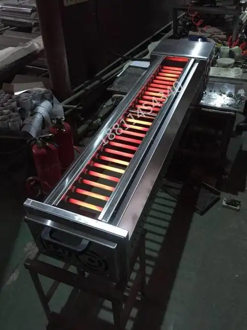 商用烧烤炉蓝天博科黑金电烤炉金刚帮电烤串炉子