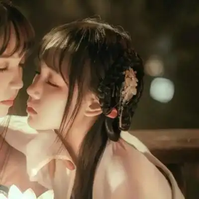 qq头像闺蜜古风一对高清唯美的古风女生闺蜜头像图片