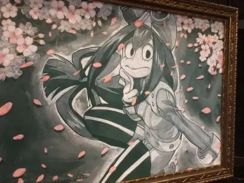 我的英雄学院 animejapan 2018 粉笔画