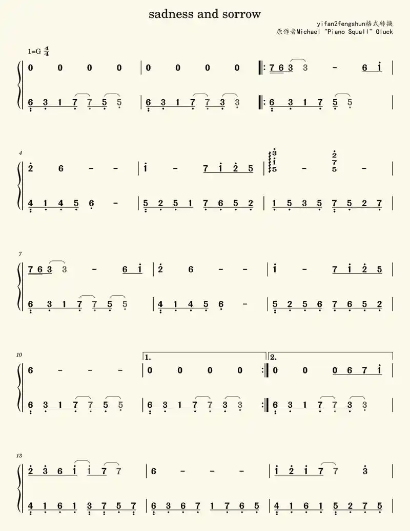 今日分享#曲谱分享 #教学简谱 #火影忍者 - 抖音