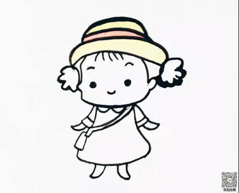 妹妹的简笔画妹妹的简笔画简单漂亮