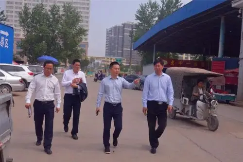 助力"创卫"决战胜利,5月17日,集团董事长李超峰深入黄淮市场各区域