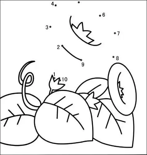 连线图片简笔画连线图片简笔画幼儿