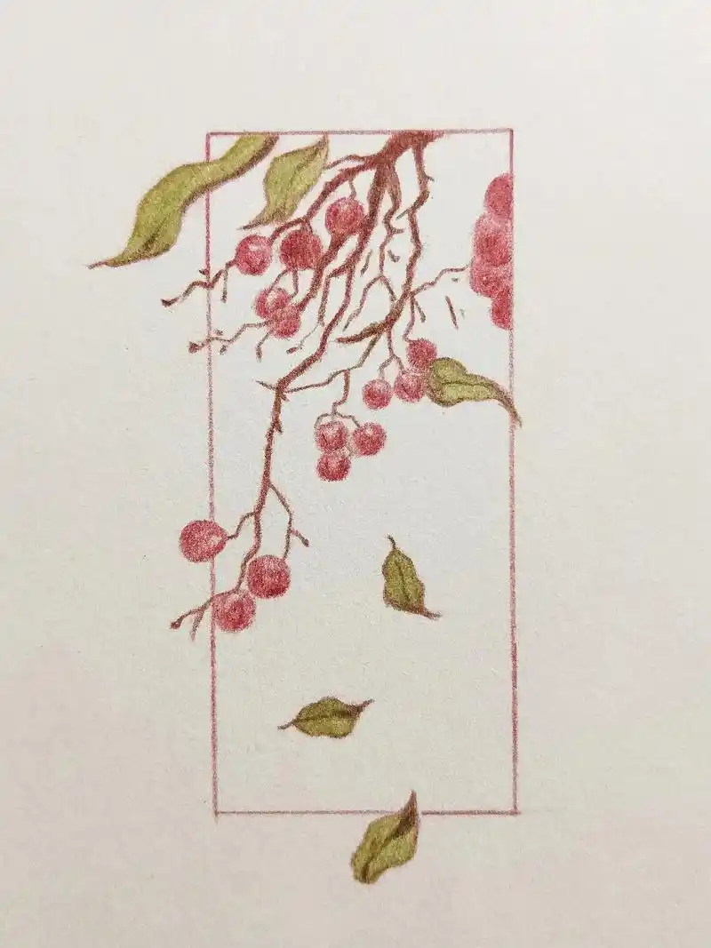 临摹 "小少爷也有日思夜想之人吗"#红豆 #简笔画  - 抖音