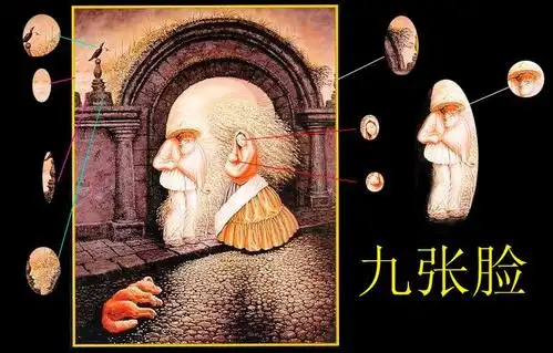 【囤货吧】你能从这张图中找出几张脸?