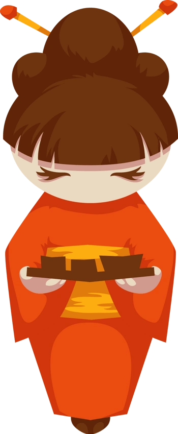 日本卡通小女孩