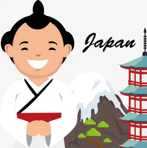 关键词 : 矢量图,微笑,日本人,日本鬼子,白色,牙齿,卡通