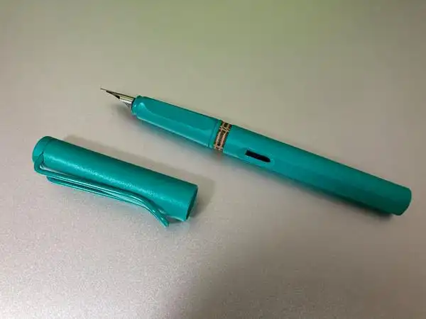 lamy凌美candy糖果系列钢笔薄荷绿ef尖单支装