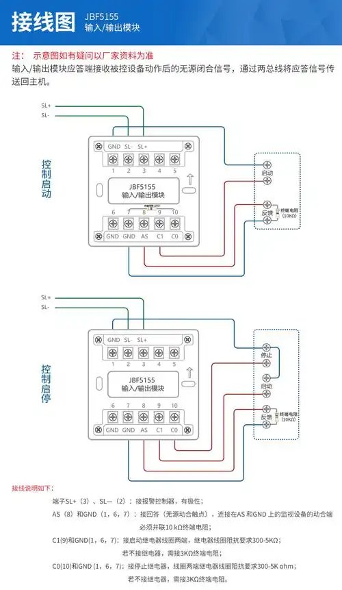 青鸟消防jbf5155输入/输出模块