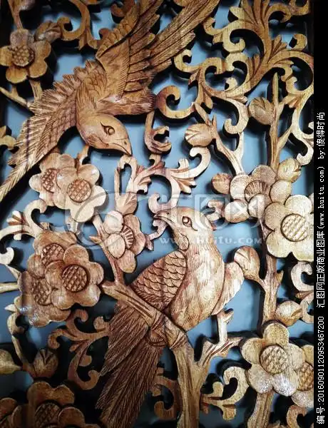 花鸟木雕