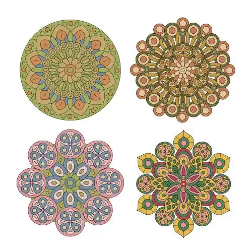 传统古典纹样图案 中国