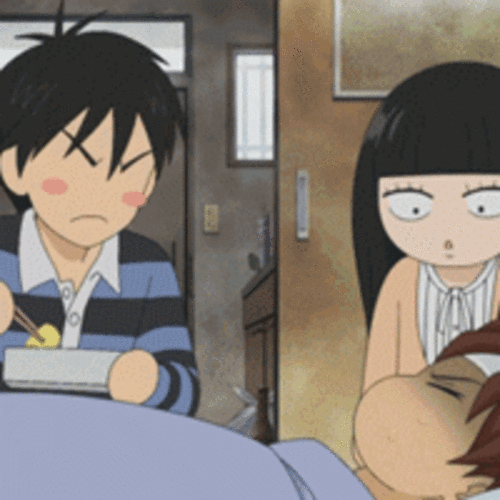 少年喂饭搞笑可爱萌萌哒受伤gif动图_动态图_表情包下载_soogif