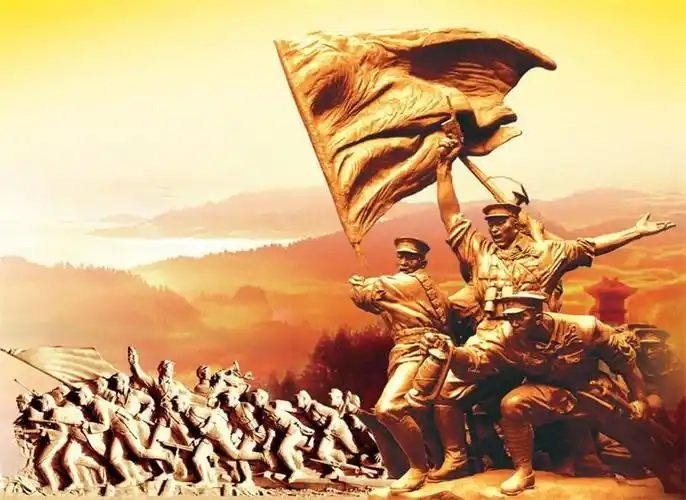 千古南昌,墙头枪响 红旗漫卷,星火燎原