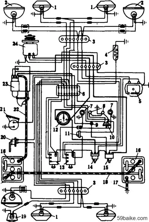 拖拉机电器仪表系统