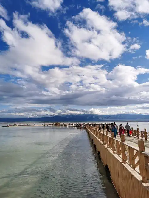 天空之镜一茶卡盐湖