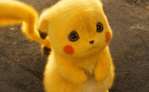 皮卡丘委屈的样子太可爱了吧!