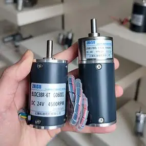 减速电机无刷马达直流调速小型12v24v齿轮高速霍尔微型电动机静音