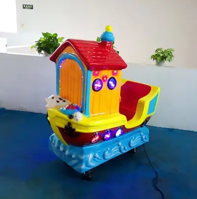 新款热销玻璃钢大海盗船摇摆机儿童游乐设备3d摇摆机厂家投币摇摇