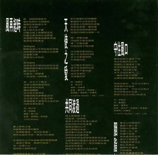 风再起时 (张国荣告别歌坛纪念专辑)