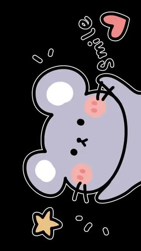 可爱卡通qq背景图