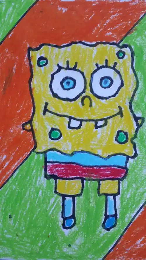 宝贝四岁至五岁半的陶土及绘画部分作品